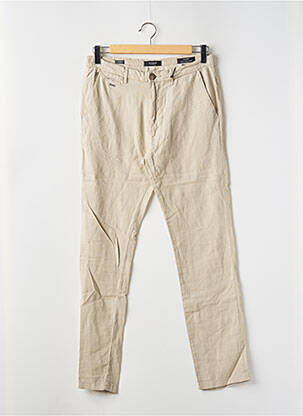 Pantalon chino beige GUESS pour homme
