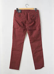 Pantalon chino rouge DELAHAYE pour homme seconde vue