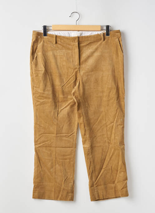 Pantalon 7/8 stretch taille normale beige ESPRIT femme