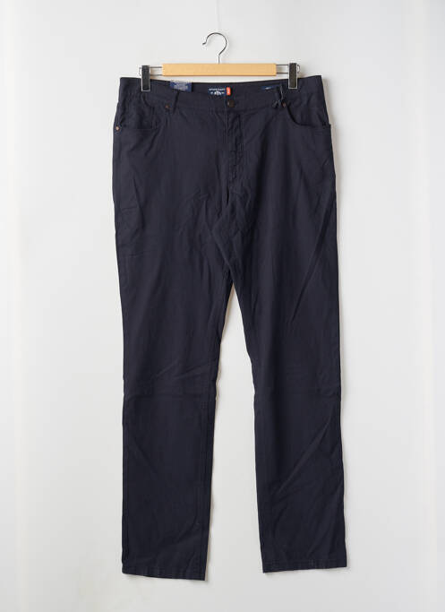 Pantalon slim tissage popeline taille normale bleu STATE OF ART homme