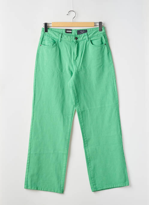 Jeans coupe large vert NOISY MAY pour femme