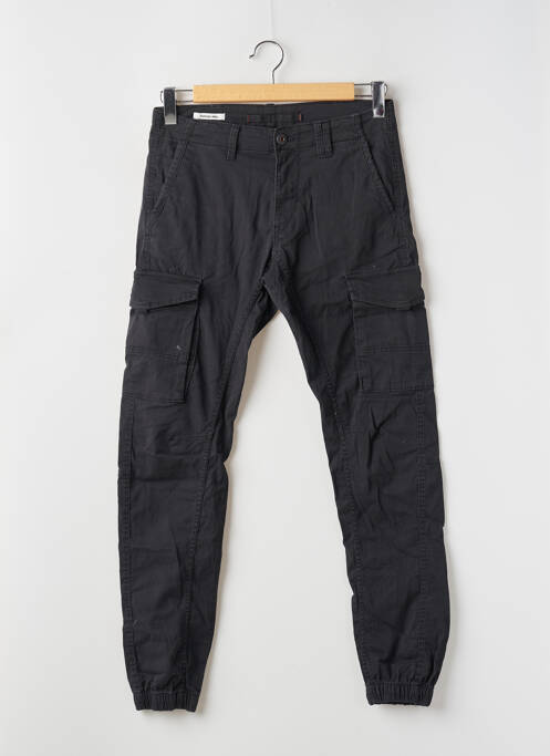Pantalon cargo noir JACK & JONES pour homme