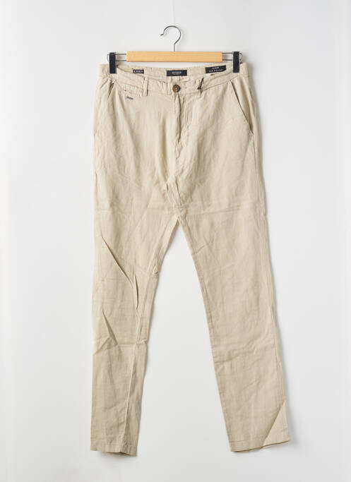 Pantalon chino beige GUESS pour homme