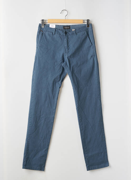 Pantalon chino bleu SCOTCH & SODA pour homme