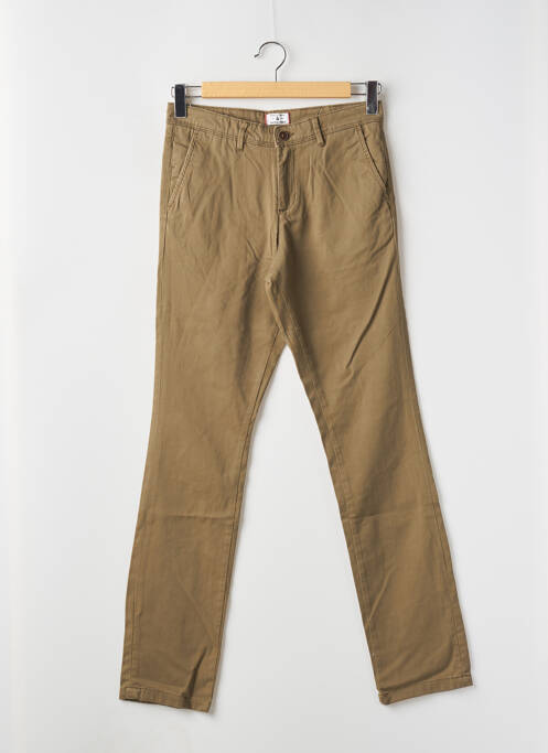Pantalon chino marron JACK & JONES pour homme