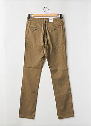 Pantalon chino poches marron JACK & JONES homme