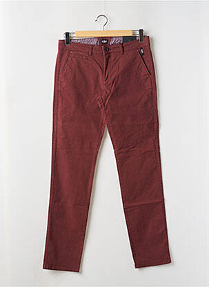 Pantalon chino poches rouge DELAHAYE homme