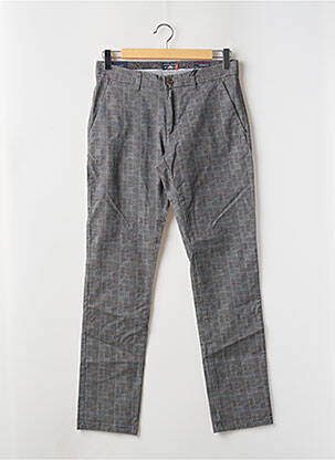 Pantalon chino poches gris STATE OF ART homme