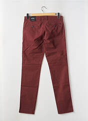 Pantalon chino rouge DELAHAYE pour homme seconde vue