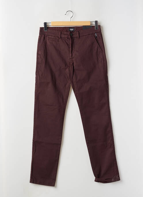 Pantalon chino poches rouge DELAHAYE homme
