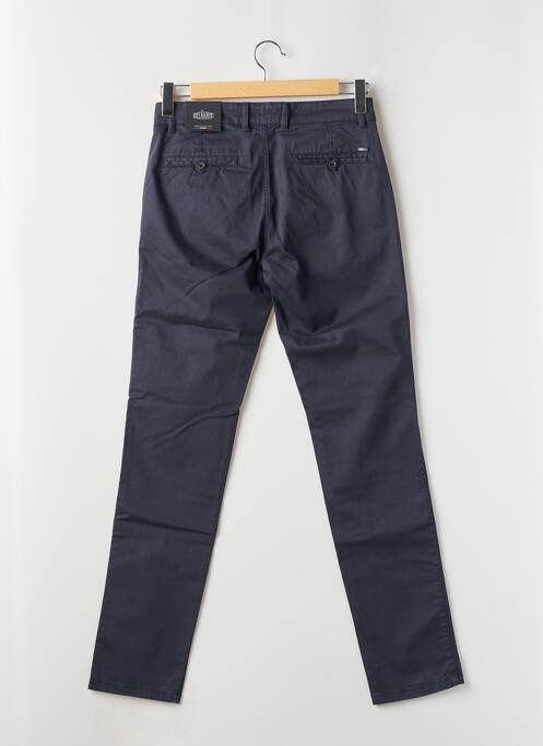 Pantalon chino bleu DELAHAYE pour homme