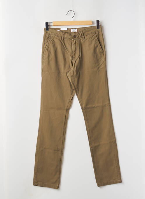 Pantalon chino marron JACK & JONES pour homme