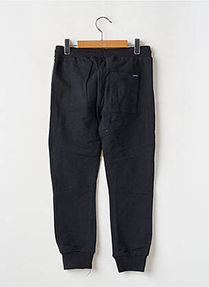 Jogging poches taille élastique noir GARCIA garçon
