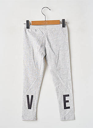 Legging sérigraphie taille élastique gris GUESS fille