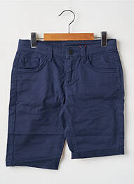 Bermuda fermeture zippée sous rabat boutonné bleu S.OLIVER garcon