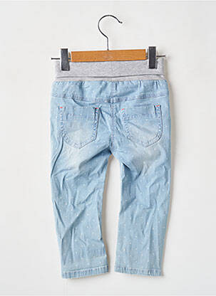 Pantalon droit coupe droite taille élastique bleu S.OLIVER fille