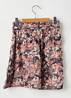 Jupe courte coupe fluide noir GARCIA fille
