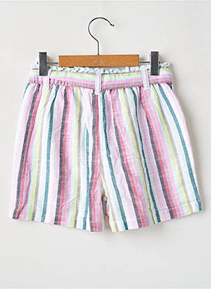 Short fermeture zippée sous rabat boutonné taille élastique violet S.OLIVER fille