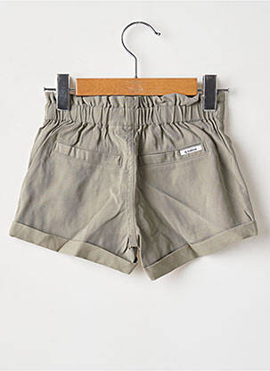 Short poches taille élastique vert GARCIA fille