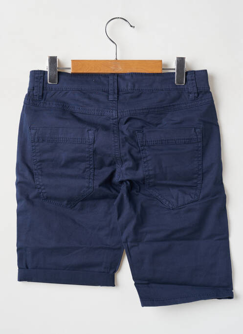 Bermuda fermeture zippée sous rabat boutonné bleu S.OLIVER garcon