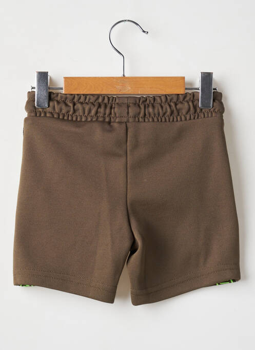 Short poches taille élastique vert CARS JEANS garcon