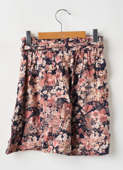 Jupe courte coupe fluide noir GARCIA fille