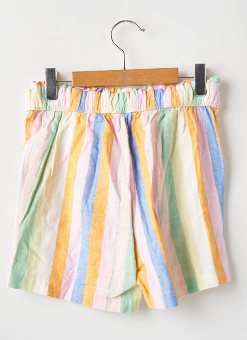 Short poches taille élastique orange ONLY fille
