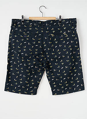 Bermuda taille à pinces taille normale bleu HAZE&FINN homme