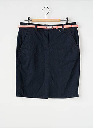 Jupe courte poches bleu TOM TAILOR femme