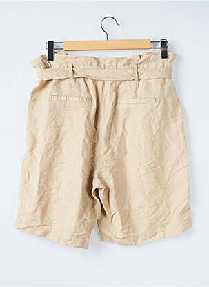 Short fermeture zippée sous rabat boutonné taille haute beige TOM TAILOR homme