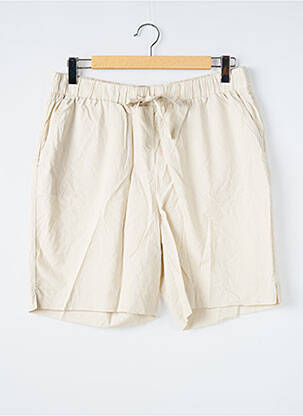Short tissage popeline taille normale beige TOM TAILOR homme