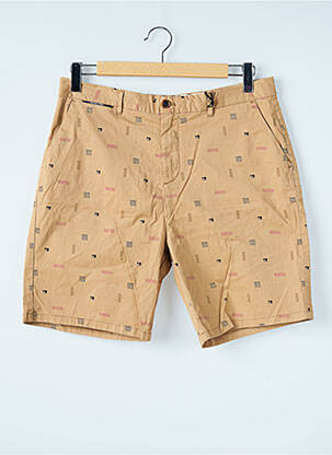 Bermuda taille à pinces taille normale marron SCOTCH & SODA homme