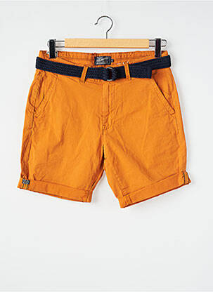 Bermuda taille à pinces taille normale orange PETROL INDUSTRIES homme