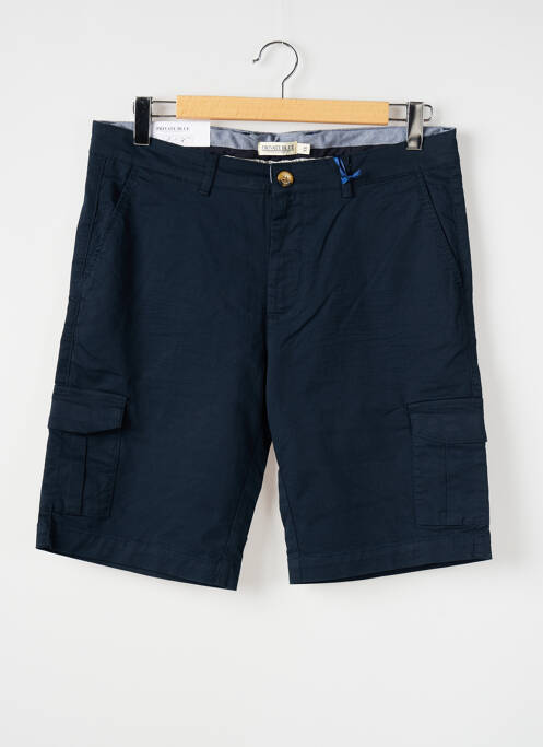 Bermuda bleu PRIVATE BLUE pour homme