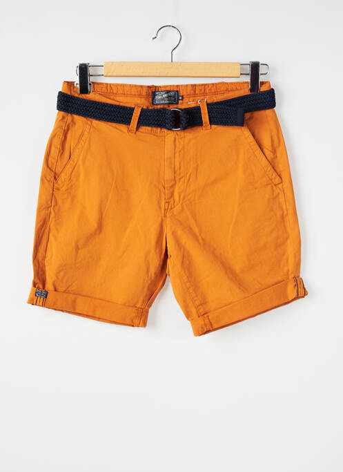 Bermuda orange PETROL INDUSTRIES pour homme