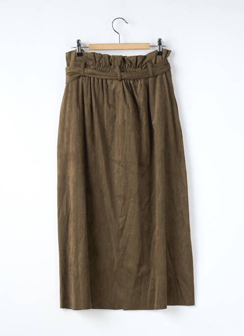 Jupe longue vert MANGO femme