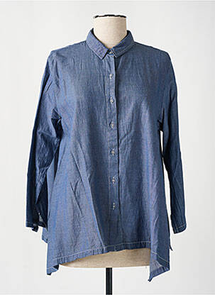 Chemisier manches longues manches longues bleu SUNDAY SAINT-TROPEZ femme