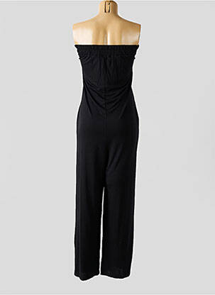 Combi-pantalon poches sans manche noir MAEVY femme