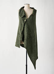 Poncho vert KEDZIOREK pour femme seconde vue