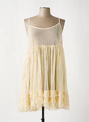 Robe courte beige NADIR pour femme seconde vue