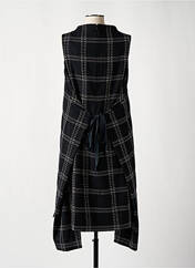 Robe mi-longue noir MAY HSU pour femme seconde vue