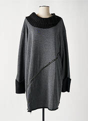 Robe pull gris KEDZIOREK pour femme seconde vue