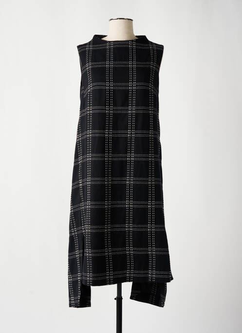 Robe mi-longue noir MAY HSU pour femme