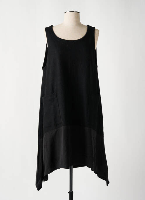 Robe mi-longue noir MAY HSU pour femme