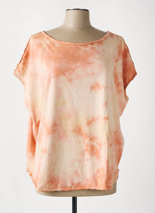 T-shirt orange MAEVY pour femme