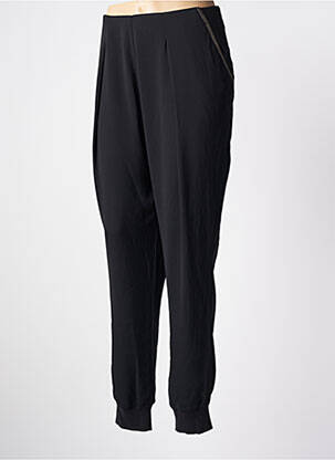 Pantalon droit poches noir LAUREN VIDAL femme