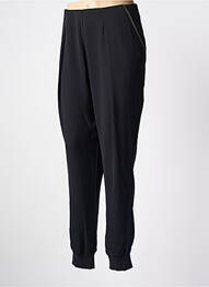 Pantalon droit poches noir LAUREN VIDAL femme