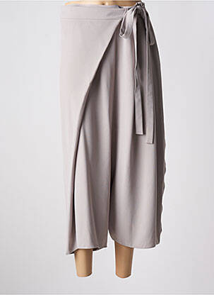 Sarouel taille élastique gris CREA CONCEPT femme