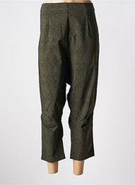 Sarouel poches vert BLACK LABEL femme