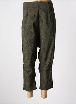 Sarouel poches vert BLACK LABEL femme